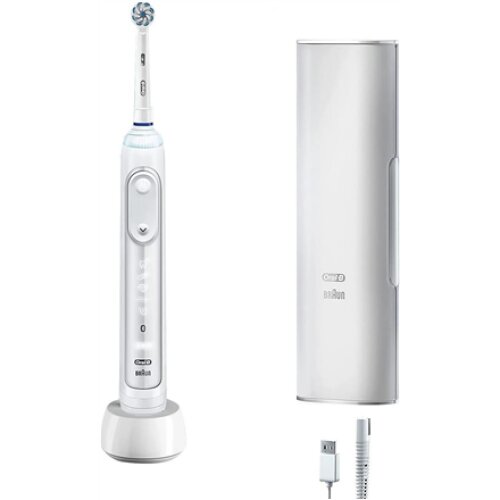 Oral-B Electric Toothbrush Genius X 20000N Rechargeable For adults Number of brush heads included 1 Number of teeth brushing modes Does not apply White (White box)