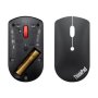 Lenovo , ThinkPad Bluetooth Silent Mouse , Wireless , Bluetooth 5.0 , Black , 1 year(s)