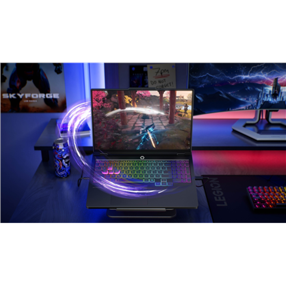 Lenovo Legion Pro 5 16IAX10H , Eclipse Black , 16 , OLED , WQXGA , 2560 x 1600 pixels , Intel Core Ultra 9 , 275HX , 32 (2x16GB) GB , SODIMM DDR5 , Solid-state drive capacity 2000 GB , NVIDIA GeForce RTX 5070 Ti , GDDR7 , 12 GB , Windows 11 Home , 802.11a