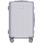 Aluminum Frame Luggage 26 , 5500 g , Luggage , Grey , Polycarbonate/Polyester