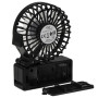 Adler Foldable Mini Fan , AD 7336 , Desk Fan , Diameter 6.5 cm , Number of speeds 1 , Black