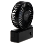 Adler Foldable mini fan , AD 7336 , Desk fan , Black , Diameter 6.5 cm , Number of speeds 1