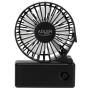 Adler Foldable mini fan , AD 7336 , Desk fan , Black , Diameter 6.5 cm , Number of speeds 1