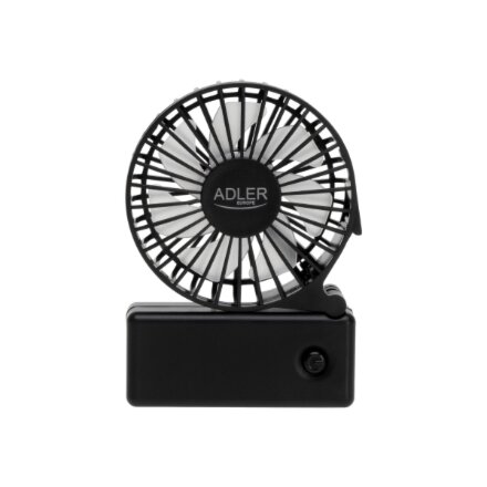 Adler Foldable Mini Fan , AD 7336 , Desk Fan , Diameter 6.5 cm , Number of speeds 1 , Black