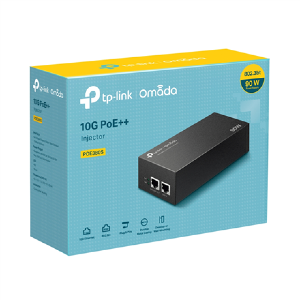 TP-LINK Omada PoE++ Injector , POE380S