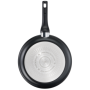 TEFAL , Pan , G2550572 Unlimited , Frying , Diameter 26 cm , Suitable for induction hob , Fixed handle , Black - Noir