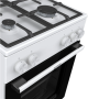 Gorenje GG5A10WFFM , Cooker , Hob type Gas , Oven type Gas , White , Width 50 cm , Grilling , Depth 59.4 cm , 70 L
