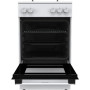 Gorenje GG5A10WFFM , Cooker , Hob type Gas , Oven type Gas , White , Width 50 cm , Depth 59.4 cm , Grilling , 70 L