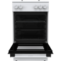 Gorenje GG5A10WFFM , Cooker , Hob type Gas , Oven type Gas , White , Width 50 cm , Grilling , Depth 59.4 cm , 70 L