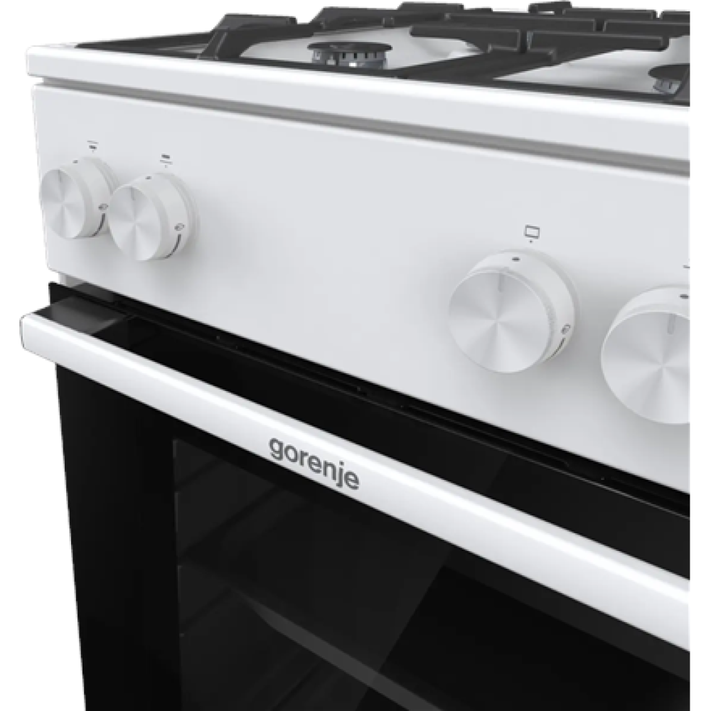 Gorenje GG5A10WFFM , Cooker , Hob type Gas , Oven type Gas , White , Width 50 cm , Grilling , Depth 59.4 cm , 70 L