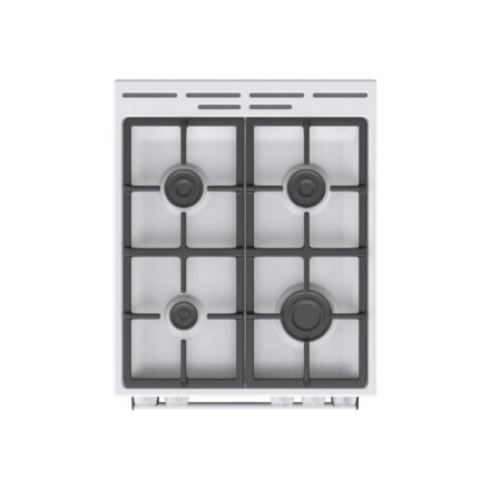 Gorenje GG5A10WFFM , Cooker , Hob type Gas , Oven type Gas , White , Width 50 cm , Depth 59.4 cm , Grilling , 70 L