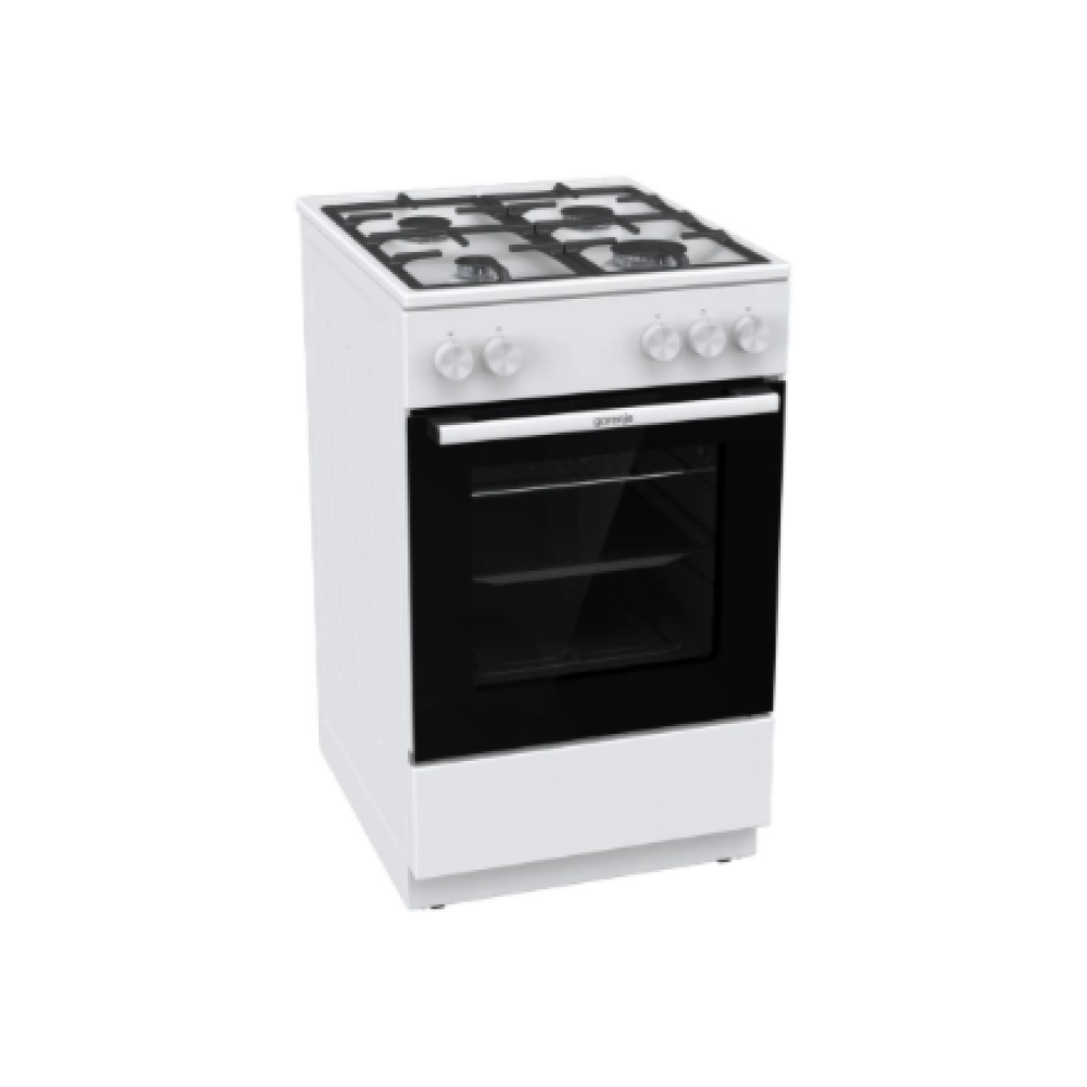 Gorenje GG5A10WFFM , Cooker , Hob type Gas , Oven type Gas , White , Width 50 cm , Grilling , Depth 59.4 cm , 70 L