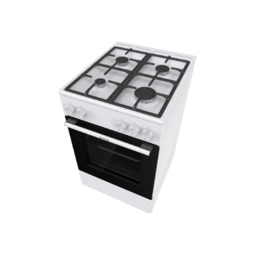 Gorenje GG5A10WFFM , Cooker , Hob type Gas , Oven type Gas , White , Width 50 cm , Grilling , Depth 59.4 cm , 70 L