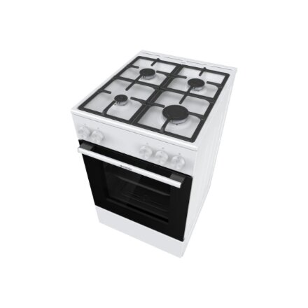 Gorenje GG5A10WFFM , Cooker , Hob type Gas , Oven type Gas , White , Width 50 cm , Depth 59.4 cm , Grilling , 70 L