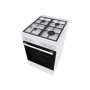 Gorenje GG5A10WFFM , Cooker , Hob type Gas , Oven type Gas , White , Width 50 cm , Depth 59.4 cm , Grilling , 70 L