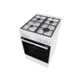 Gorenje GG5A10WFFM , Cooker , Hob type Gas , Oven type Gas , White , Width 50 cm , Grilling , Depth 59.4 cm , 70 L