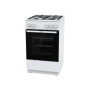 Gorenje GG5A10WFFM , Cooker , Hob type Gas , Oven type Gas , White , Width 50 cm , Depth 59.4 cm , Grilling , 70 L