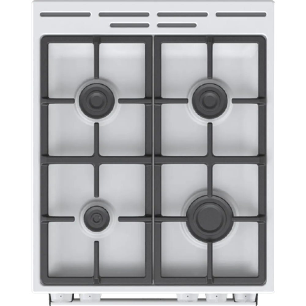 Gorenje GG5A10WFFM , Cooker , Hob type Gas , Oven type Gas , White , Width 50 cm , Grilling , Depth 59.4 cm , 70 L