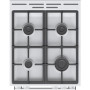 Gorenje GG5A10WFFM , Cooker , Hob type Gas , Oven type Gas , White , Width 50 cm , Depth 59.4 cm , Grilling , 70 L