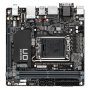 Gigabyte , H610I , Processor family Intel , Processor socket LGA1700 , DDR4 DIMM , Supported hard disk drive interfaces M.2, SATA , Number of SATA connectors 4