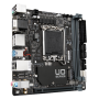 Gigabyte , H610I , Processor family Intel , Processor socket LGA1700 , DDR4 DIMM , Supported hard disk drive interfaces M.2, SATA , Number of SATA connectors 4
