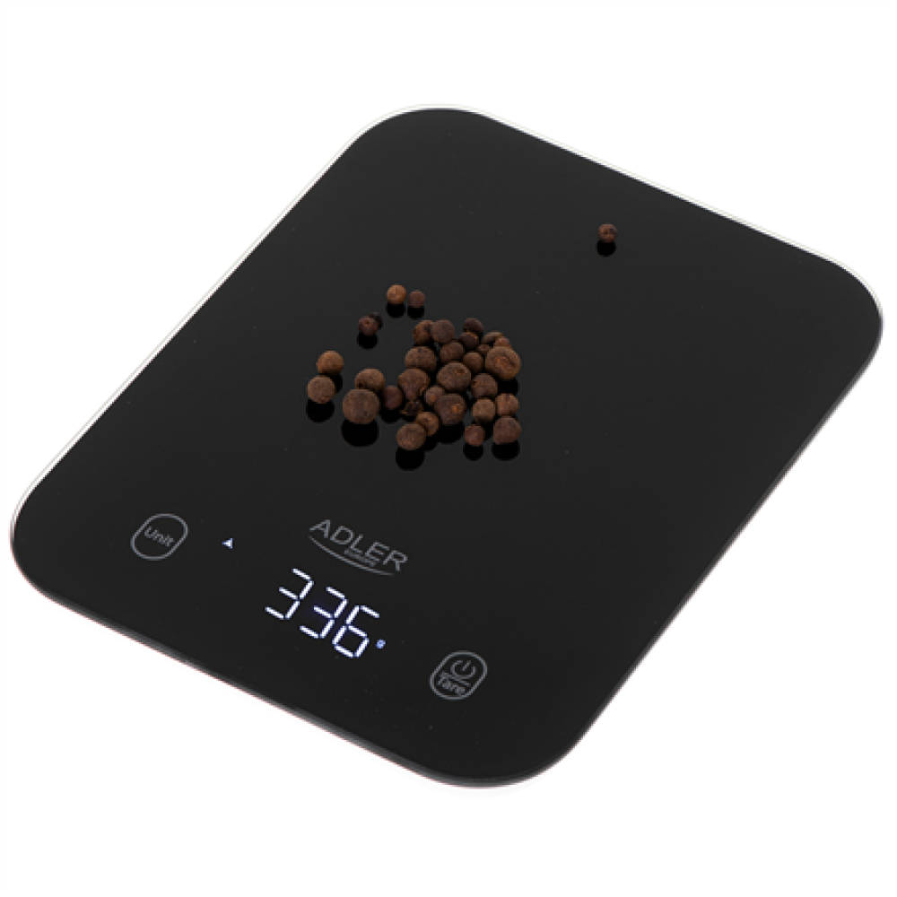 Adler Kitchen Scale , AD 3181b , Graduation 1 g , Display type LED , Black