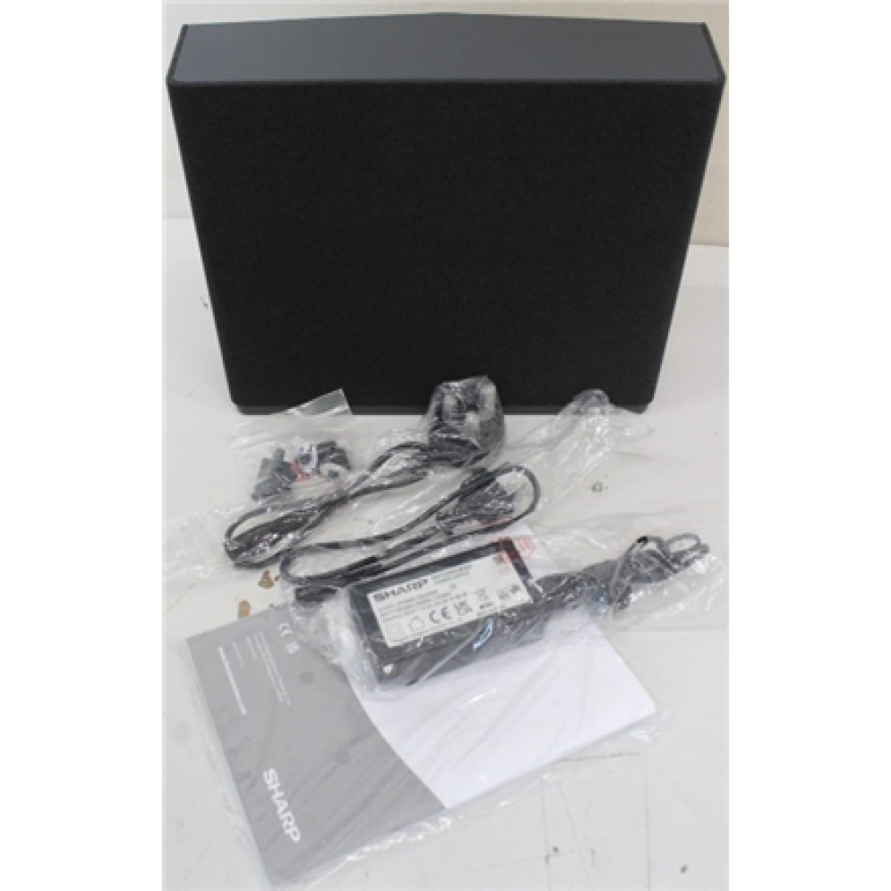 SALE OUT. Sharp AQUOS Wireless Surround Subwoofer , Sharp , AQUOS Surround Subwoofer , CP-AWS0101 , Wi-Fi , DAMAGED PACKAGING, USED