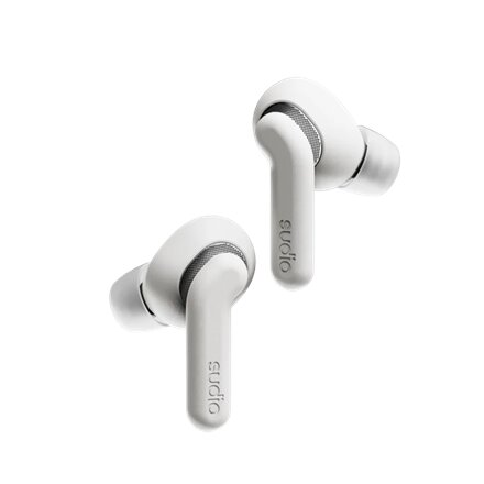 Sudio Earbuds , E4 Pro , Bluetooth , In-ear , Microphone , Cloud White , Noise canceling , Noise reduction