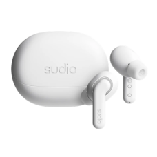 Sudio Earbuds , E4 Pro , Bluetooth , In-ear , Microphone , Cloud White , Noise canceling , Noise reduction , Wireless Sudio Earbuds , E4 Pro , Bluetooth , In-ear , Microphone , Cloud White , Noise canceling , Noise reduction , Wireless