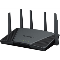 Synology RT6600ax Ultra-fast and Secure Wireless Router for Homes , Ultra-fast and Secure Wireless Router for Homes , RT6600ax , 802.11ax , 4800 Mbit/s , Mbit/s , Ethernet LAN (RJ-45) ports 5 , Mesh Support No , MU-MiMO Yes , No mobile broadband , Antenna