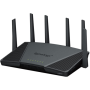 Synology RT6600ax Ultra-fast and Secure Wireless Router for Homes , Ultra-fast and Secure Wireless Router for Homes , RT6600ax , 802.11ax , 4800 Mbit/s , Ethernet LAN (RJ-45) ports 5 , Mesh Support No , MU-MiMO Yes , No mobile broadband , Antenna type Ext