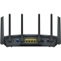 Synology RT6600ax Ultra-fast and Secure Wireless Router for Homes , Ultra-fast and Secure Wireless Router for Homes , RT6600ax , 802.11ax , 4800 Mbit/s , Ethernet LAN (RJ-45) ports 5 , Mesh Support No , MU-MiMO Yes , No mobile broadband , Antenna type Ext