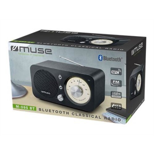 Muse , M-095 BT , NFC features , Black