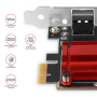 AXAGON PCI-Express network card with 2.5 Gbit/s transmission rate and PXE support , PCEE-G25