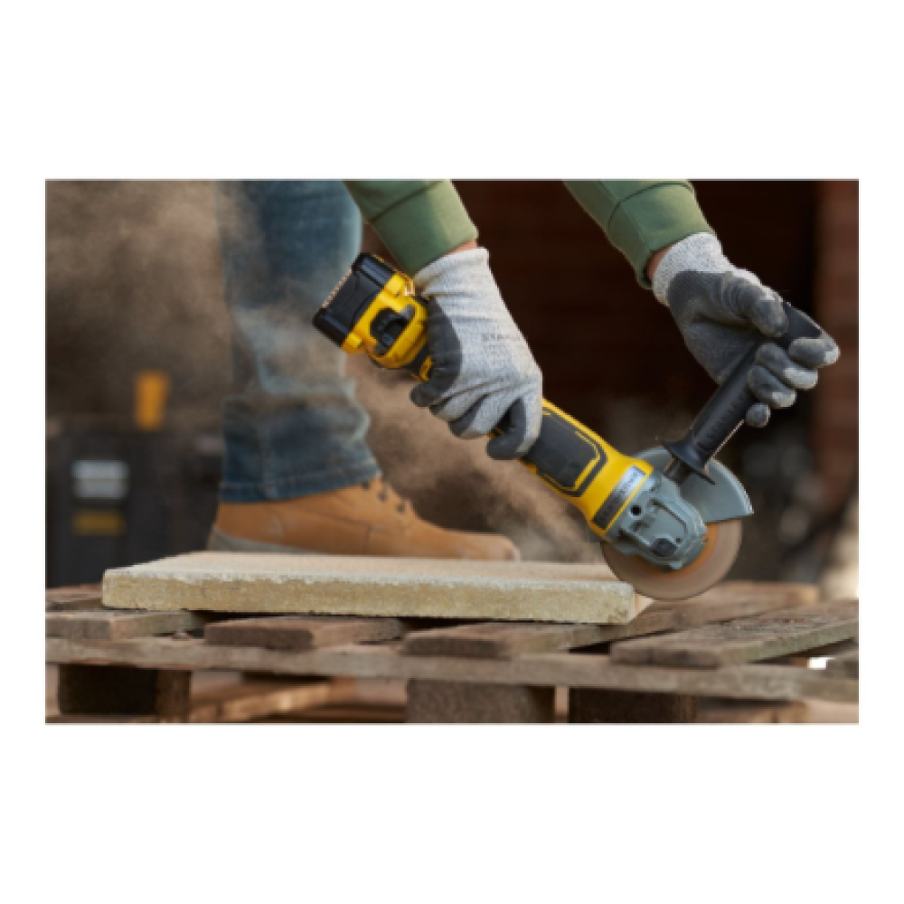 Stanley , 18V V20 125mm Brushless Angle Grinder , SFMCG700B-XJ , 18 V , Lithium-ion technology