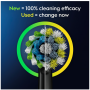 Oral-B , Electric Toothbrush , Pro 3 Sensitive Clean & Care , Rechargeable , For adults , Number of brush heads included 2 , Number of teeth brushing modes 3 , Black