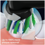 Oral-B , Electric Toothbrush , Pro 3 Sensitive Clean & Care , Rechargeable , For adults , Number of brush heads included 2 , Number of teeth brushing modes 3 , Black