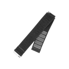 Fixed , Sporty Strap with Quick Release 22mm for Smartwatch , 160-210 mm , Dark gray , Nylon
