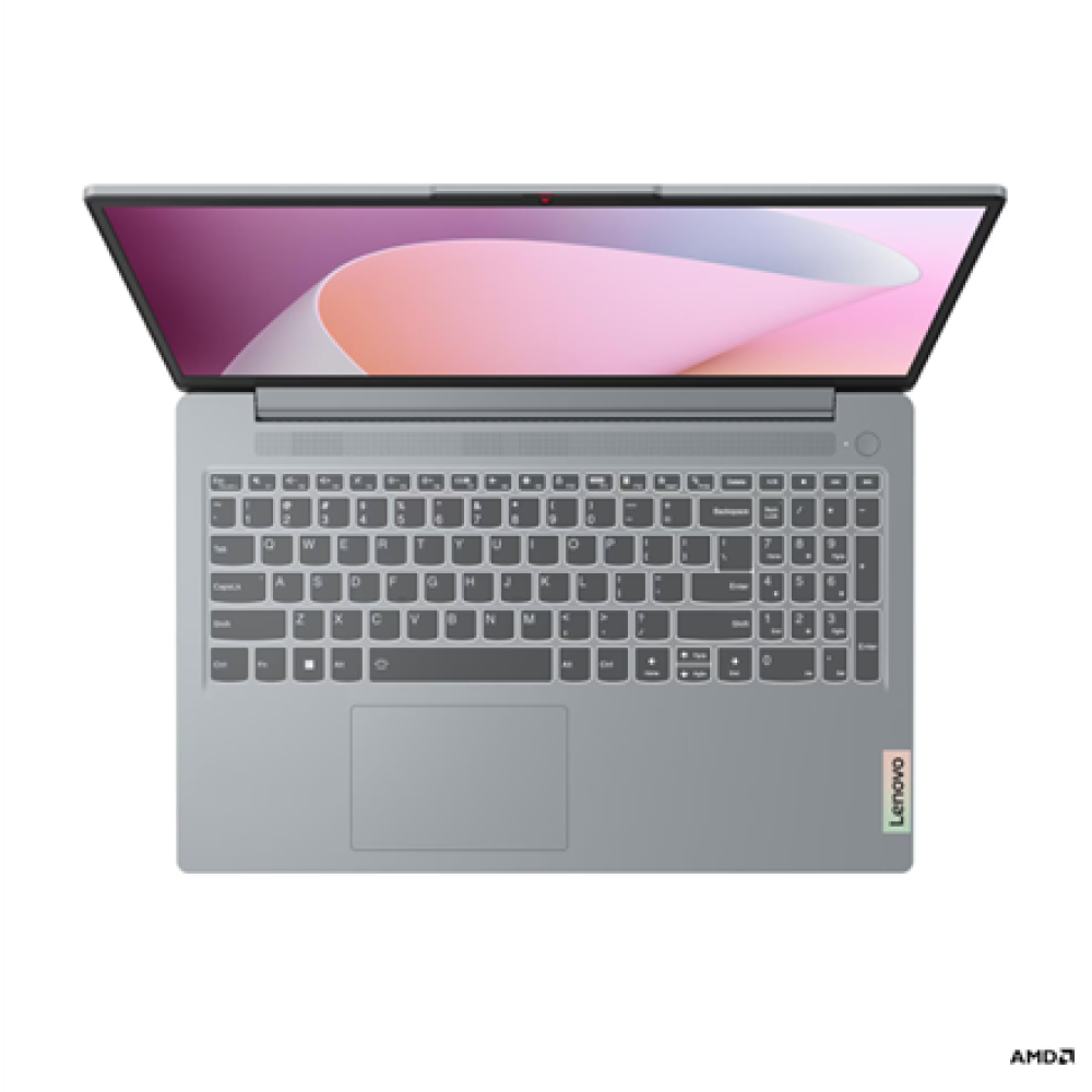 Lenovo IdeaPad Slim 3 15ABR8 AMD , Arctic Grey , 15.6 , IPS , FHD , 1920 x 1080 pixels , Anti-glare , AMD Ryzen 7 , 5825U , 16 GB , Soldered DDR4 , Solid-state drive capacity 512 GB , AMD Radeon Graphics , Windows 11 Home , 802.11ax , Bluetooth version 5.