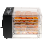 Adler , Food Dehydrator , AD 6660 , Power 600 W , Number of trays 6 , Integrated timer , Black
