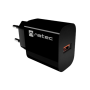 Natec Ribera USB Charger 1X USB-A 18W, Black
