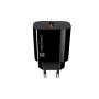 Natec Ribera USB Charger 1X USB-A 18W, Black