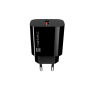 Natec Ribera USB Charger 1X USB-A 18W, Black