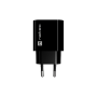 Natec Ribera USB Charger 1X USB-A 18W, Black