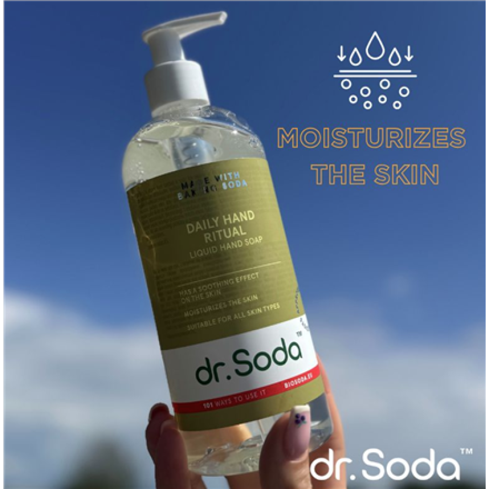 Soda , Liquid Hand Soap Daily Hand Ritual, 400 ml , dr. Soda