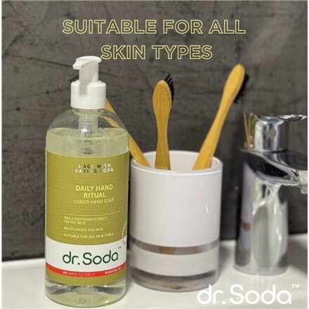 Soda , Liquid Hand Soap Daily Hand Ritual, 400 ml , dr. Soda