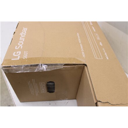 SALE OUT. LG Soundbar 3.1 channel sound system S60T , LG Soundbar 3.1 Channel Sound System , S60T , DAMAGED PACKAGING,SCRATCHES LONG SPEAKER , Bluetooth