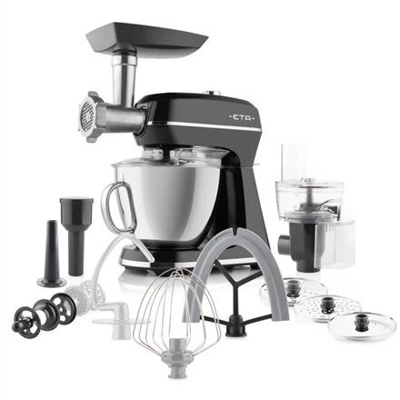ETA Kitchen machine , ETA204390030 Storio II , 1200 W , Number of speeds 12 , Bowl capacity 5 L , Black