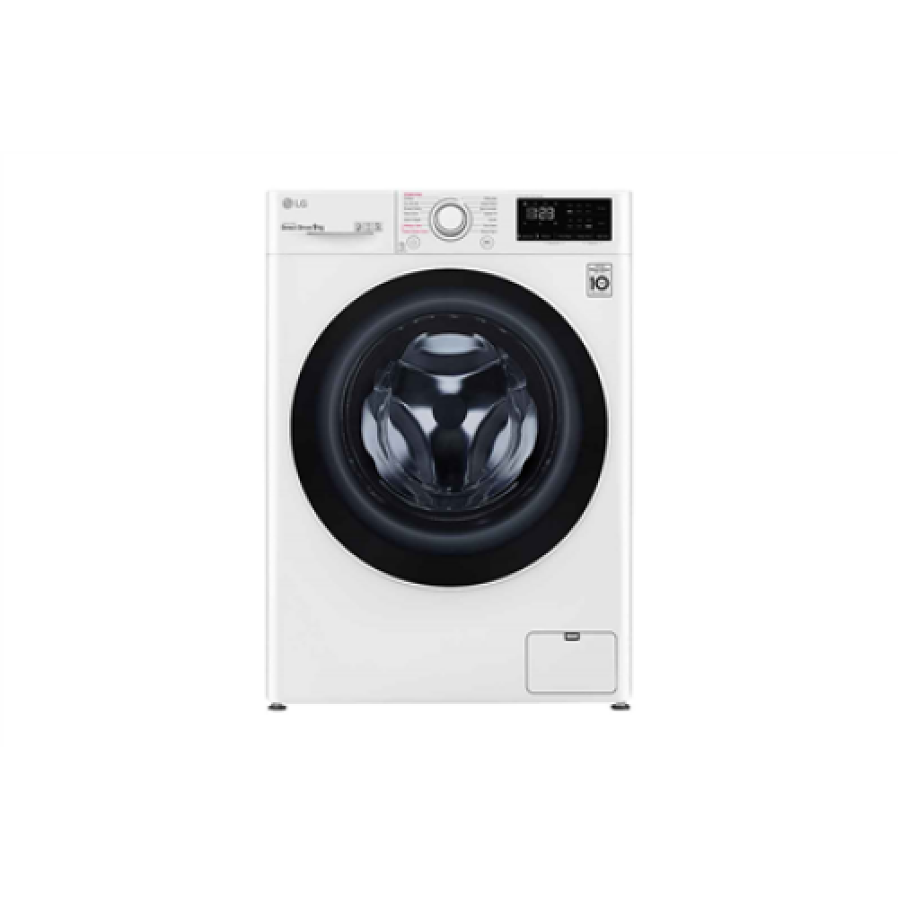 LG Washing Machine F4WV329S0E Energy efficiency class B Front loading Washing capacity 9 kg 1400 RPM Depth 56.5 cm Width 60 cm Display LED Steam function Direct drive White