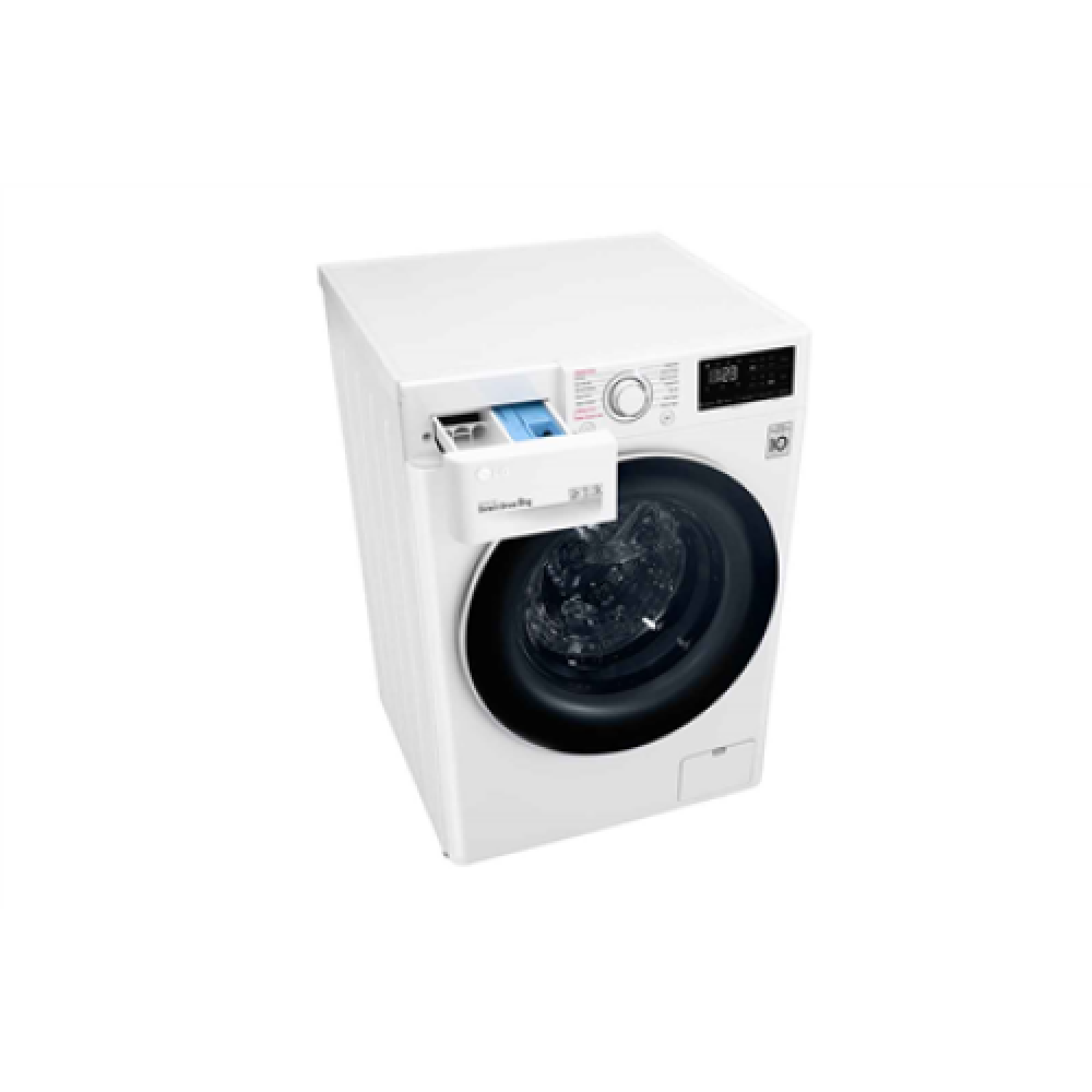 LG Washing Machine F4WV329S0E Energy efficiency class B Front loading Washing capacity 9 kg 1400 RPM Depth 56.5 cm Width 60 cm Display LED Steam function Direct drive White